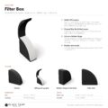 Koffiefilter-box – productblad