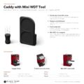 Ablage mit Mini-WDT-Tool für Gaggia Classic – Produktblatt