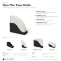 Soporte Abierto para Filtros de Papel – ficha del producto