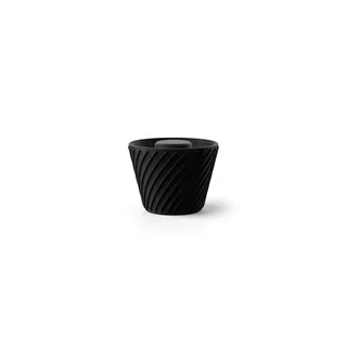 Side view of the xBloom Studio Omni Dripper 2 negotiator, Ø72.8 mm across and 56 mm tall