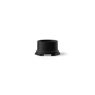 Seitenansicht des Ninja Luxe Café Dosiertrichters, 73,8 × 67,5 mm und 40 mm hoch