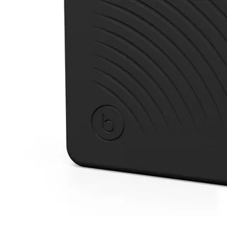 Koffiefilter-box – close-up van het ribbelpatroon en het logo