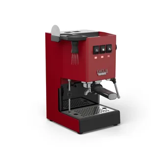 Ablage mit Mini-WDT-Tool für Gaggia Classic – Vorderansicht der Ablage auf einer Gaggia Classic, auf Weiß