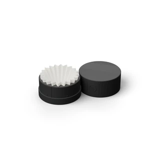Soporte para Filtros de Papel xBloom Studio – abierto, con filtros dentro, sobre blanco