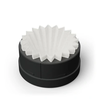 Soporte para Filtros de Papel xBloom Studio – filtros apilados en el bolsillo, sobre blanco